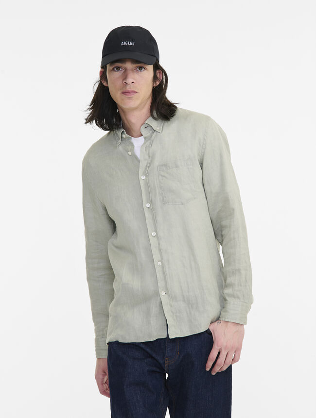 Aigle Chemise En Lin à Manches Longues Catégories