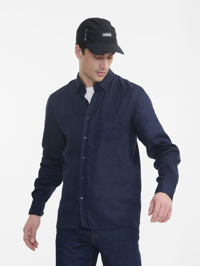 aigle Chemise en lin à manches longues catégories