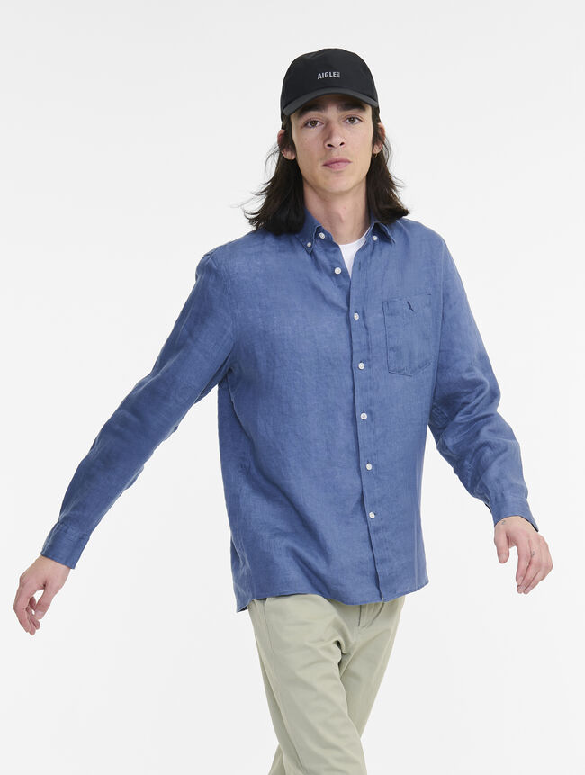 Aigle Chemise En Lin à Manches Longues Catégories