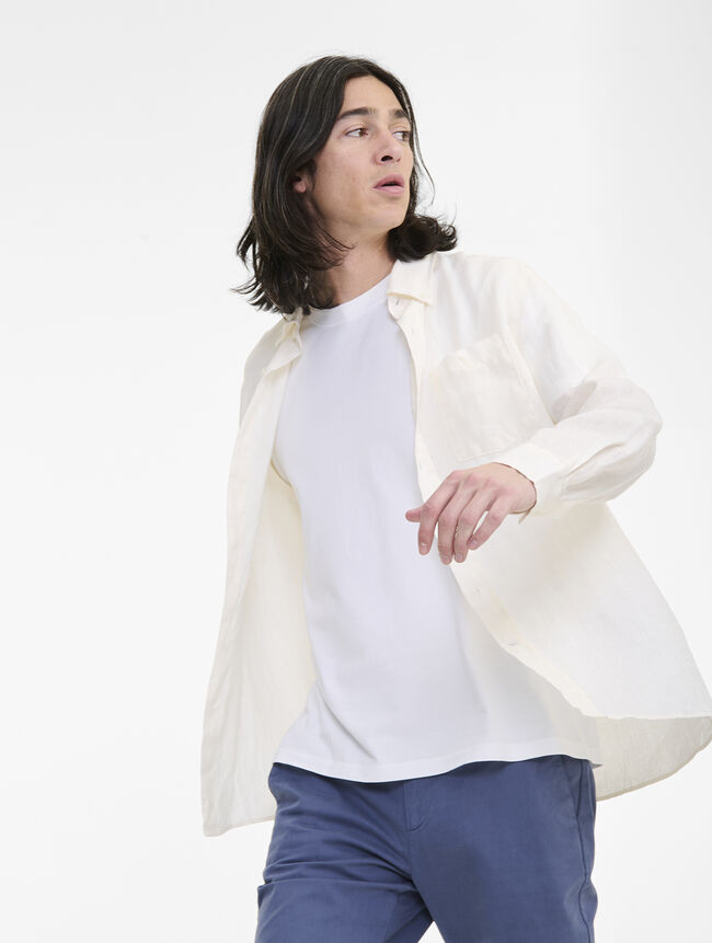 Aigle Chemise En Lin à Manches Longues Catégories