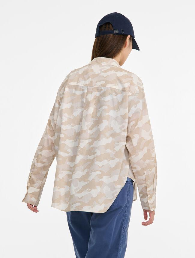 Aigle Chemise En Voile Decoton Imprimé Catégories