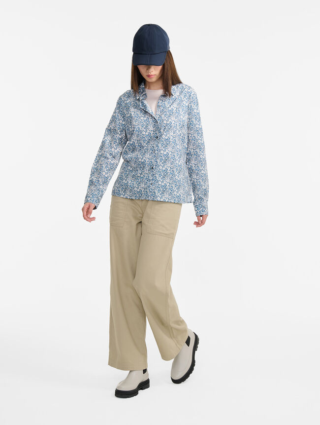 Aigle Chemise Imprimée En Tissu Liberty Catégories