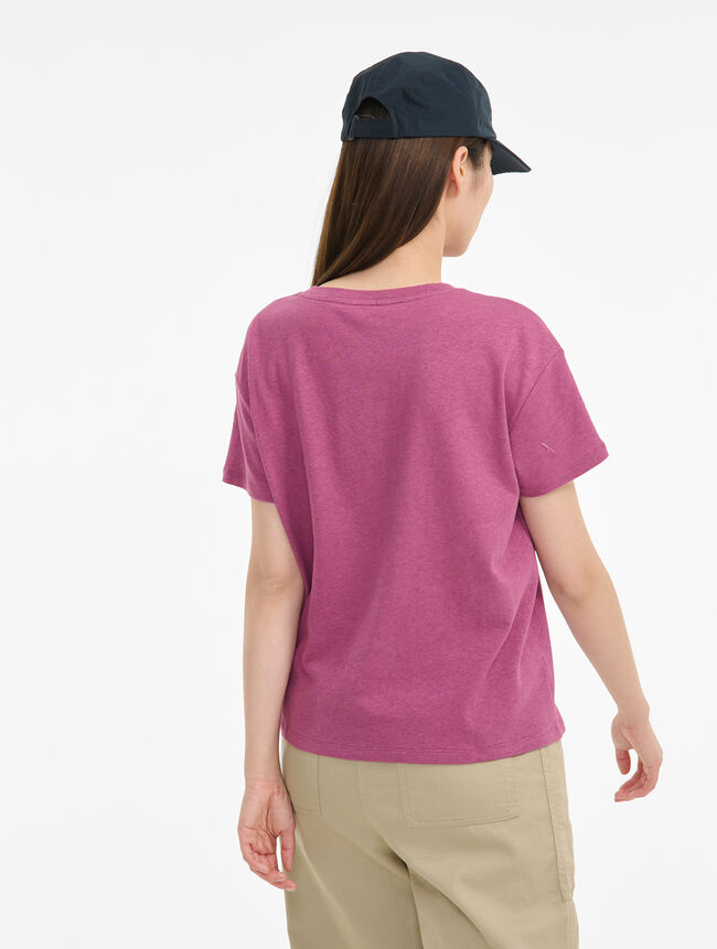 Aigle T-shirt Col Rond Encoton Et Lin Catégories