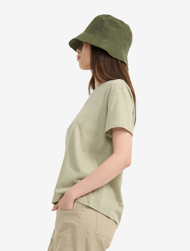 Aigle T-shirt Col Rond Encoton Et Lin Catégories