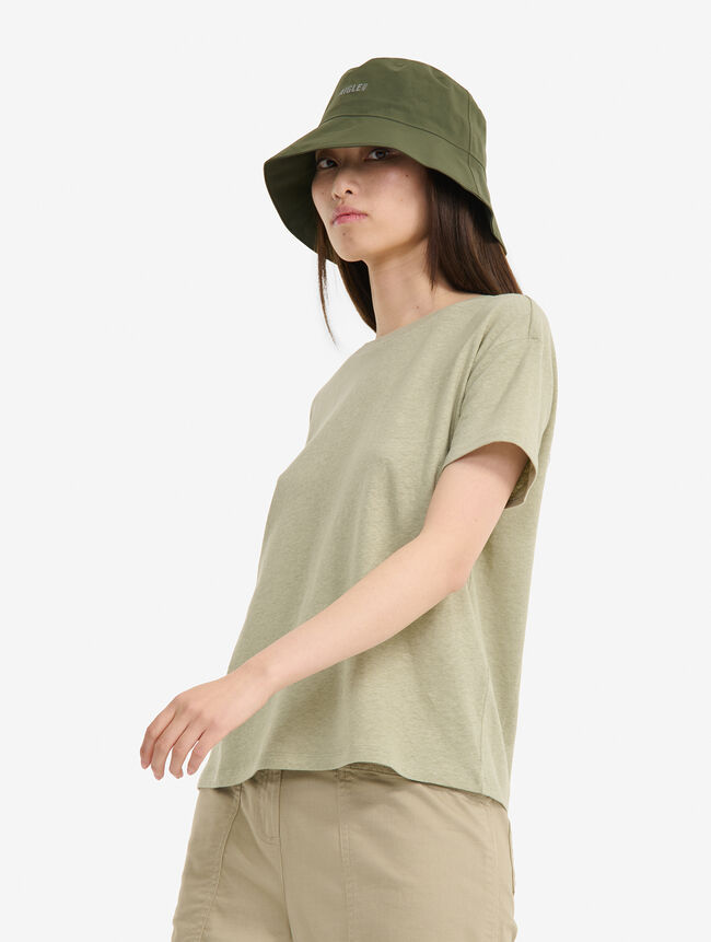 aigle T-shirt col rond encoton et lin catégories