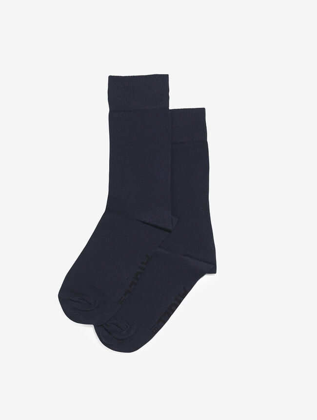 aigle Chaussettes unies Made in France en coton homme