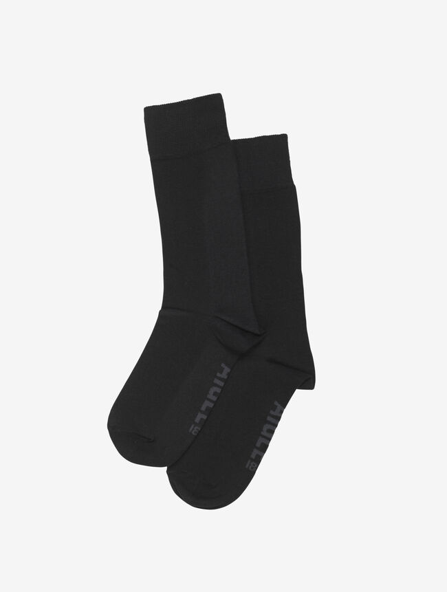 aigle Chaussettes unies Made in France en coton homme