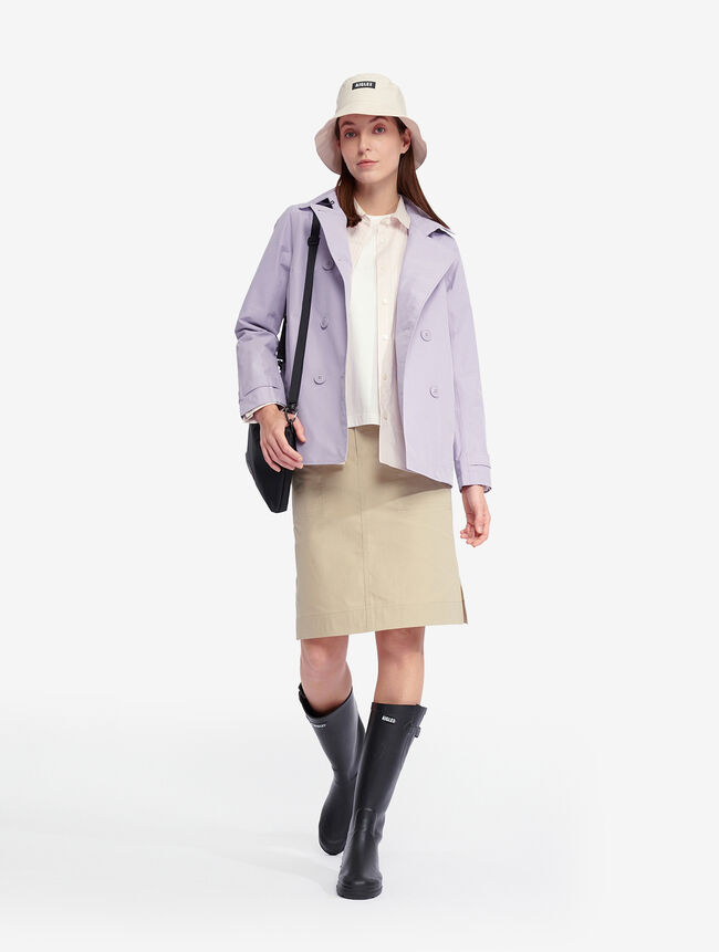 Aigle Chemise Manches Courtes à Rayures Fines Pour Femmes COOLMAX® Dft Catégories