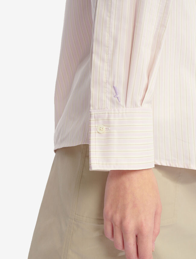 Aigle Chemise Manches Courtes à Rayures Fines Pour Femmes COOLMAX® Dft Catégories