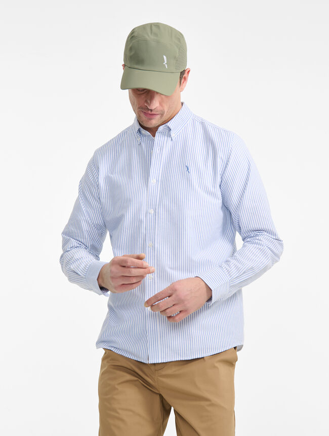 aigle Chemise oxford à rayures DFT® et UV-C® à manches longues catégories