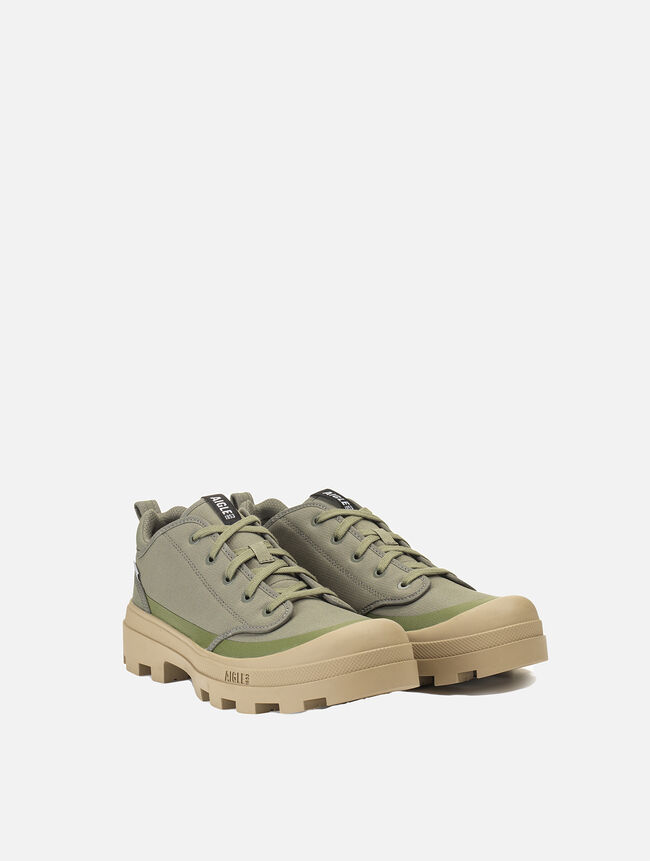 Aigle L'iconique Chaussure De Marche Aigle En Polyester Recyclé Version Basse Homme