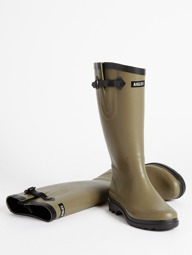 aigle La botte de pluie boyfriend fabriquée en France bottes