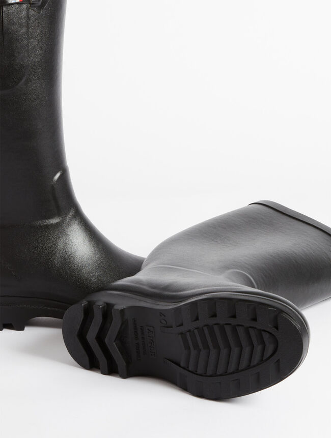 Aigle La Botte De Pluie Boyfriend Fourrée Fabriquée En France Bottes