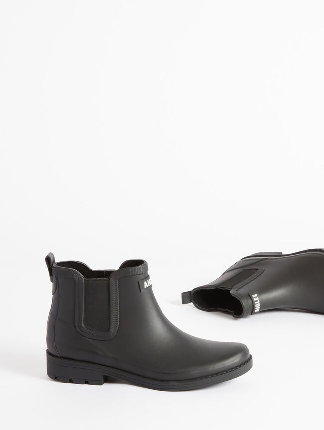 Aigle La Bottine De Pluie Empruntée Au Monde équestre Femme