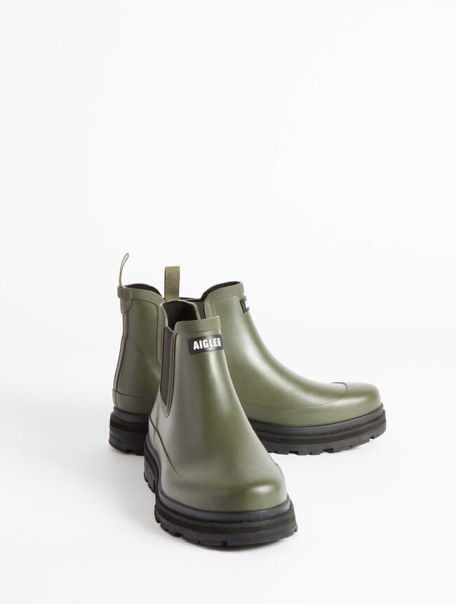 aigle La bottine de pluie hybride pour un style à toute épreuve homme