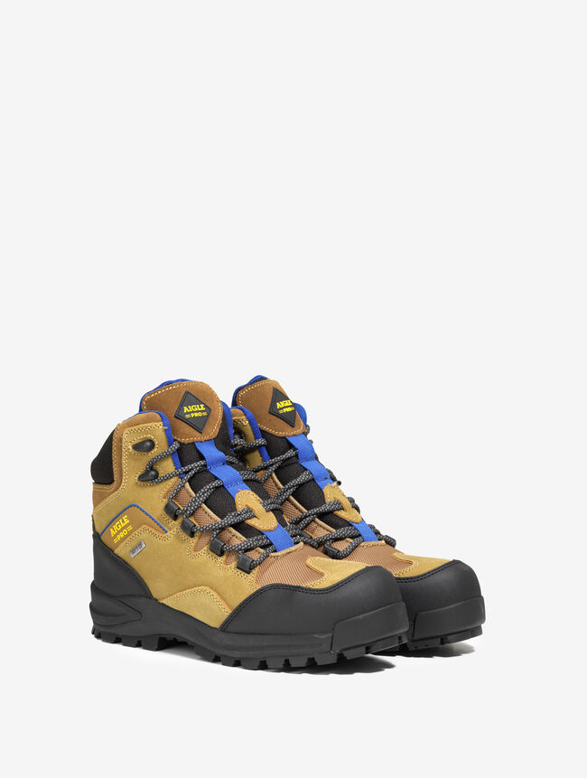 Aigle La Chaussure De Sécurité En Cuir étanche Et Respirante Homme