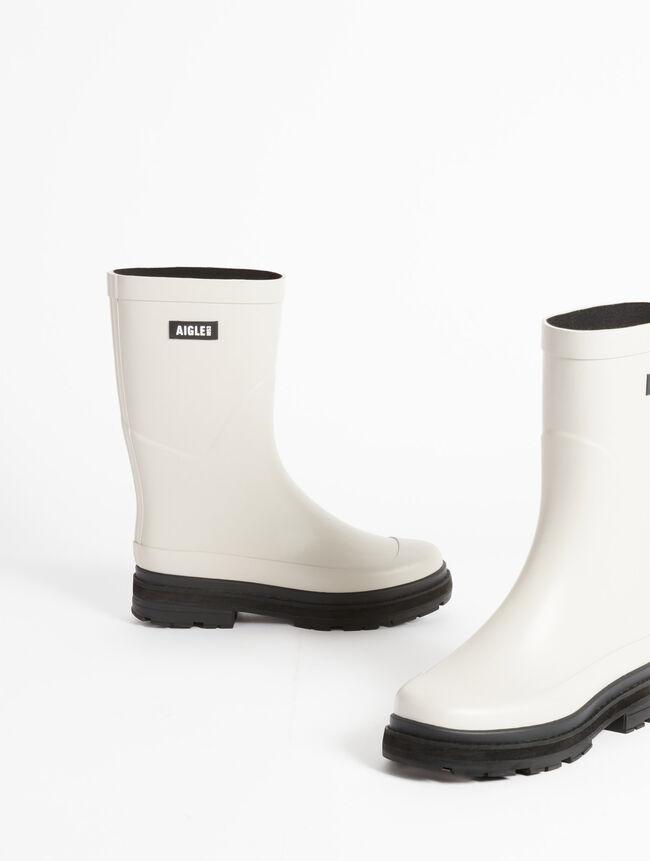 Aigle Le Bottillon De Pluie Hybride Pour Un Style à Toute épreuve Femme