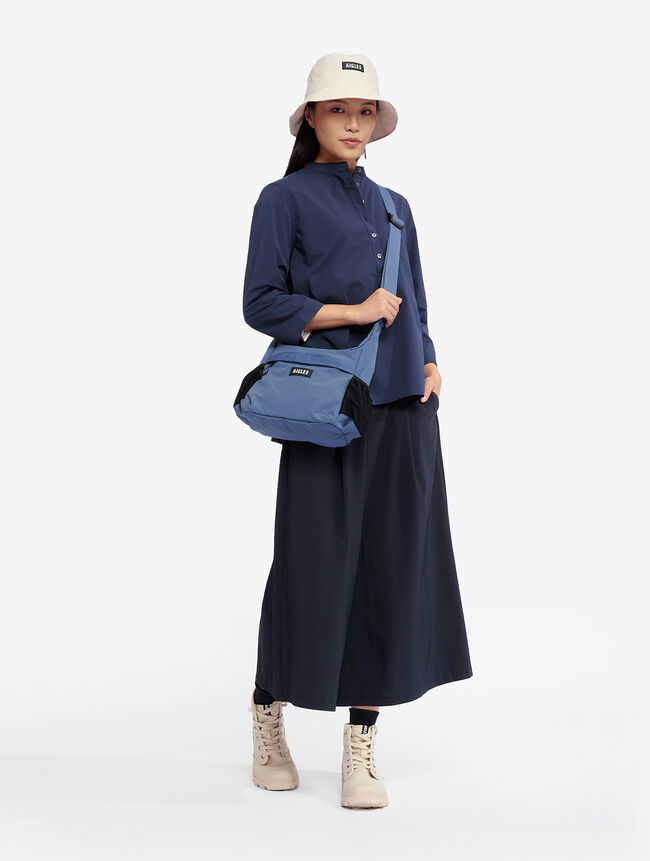 Aigle Sac à Bandoulière Déperlant Et Compactable (7l) Homme