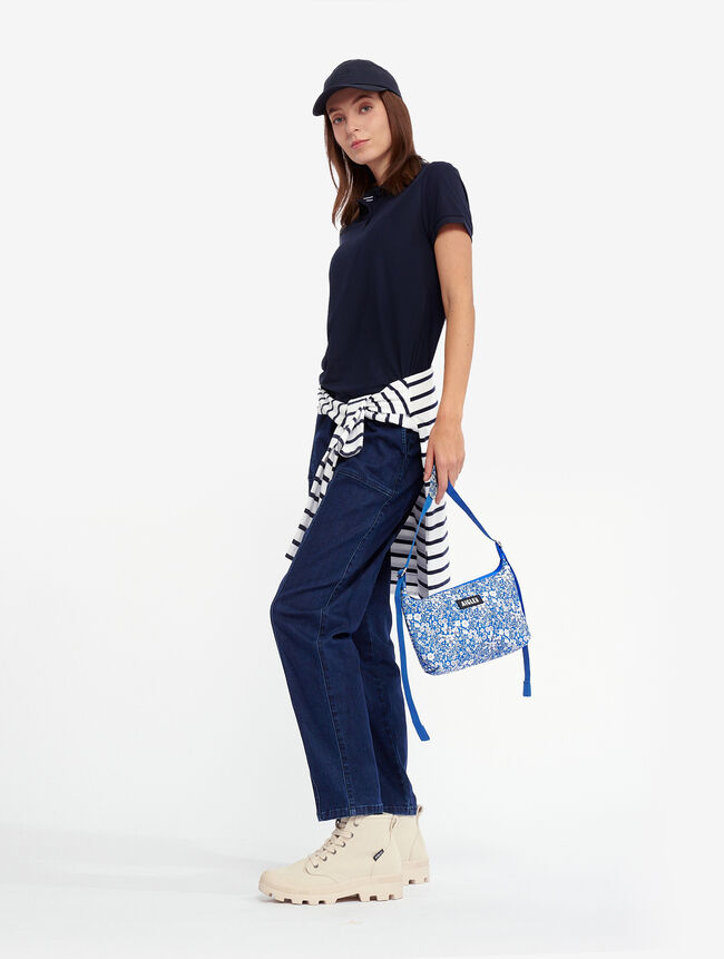 Aigle Sacoche En Tissu Liberty En Nylon Recyclé (1L) Homme