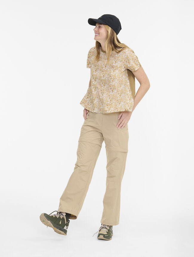 Aigle T-shirt Bi-matiere En Tissu Liberty Catégories