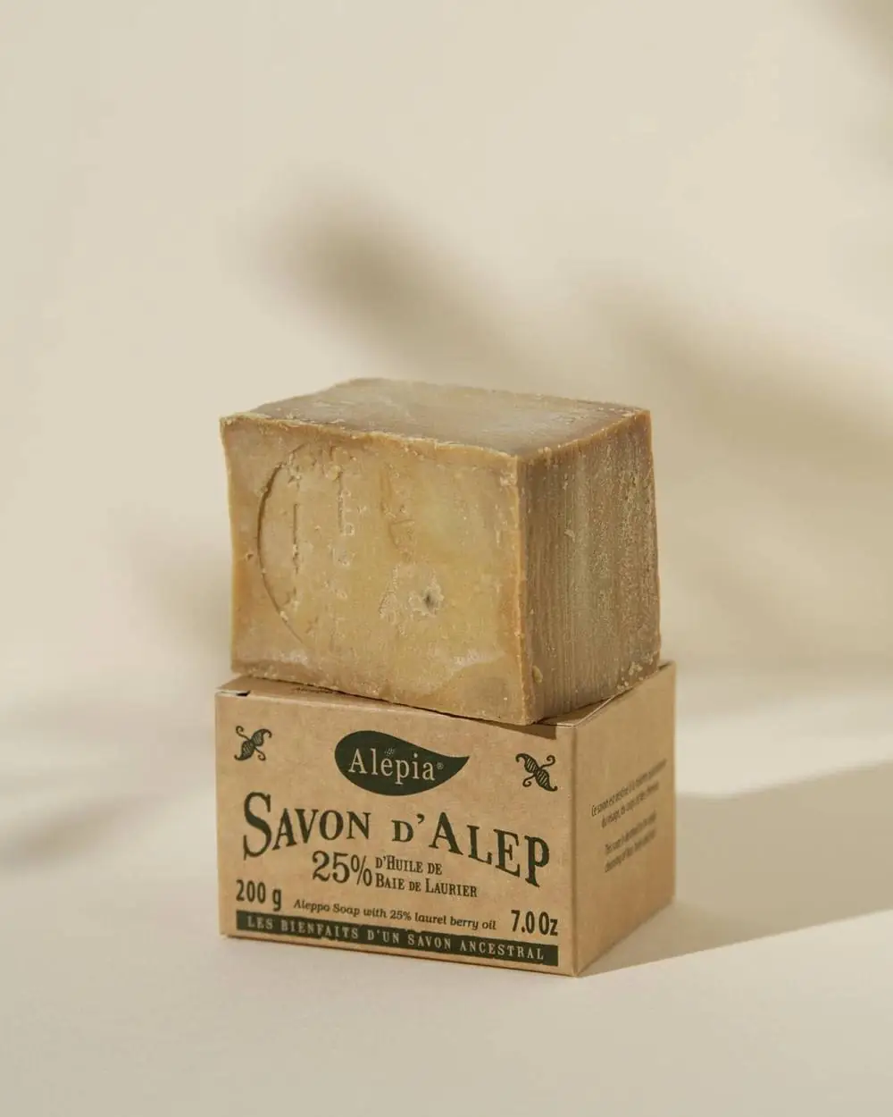 Alepia 3x Gel Douche D'Alep Authentique Tradition 1% Laurier