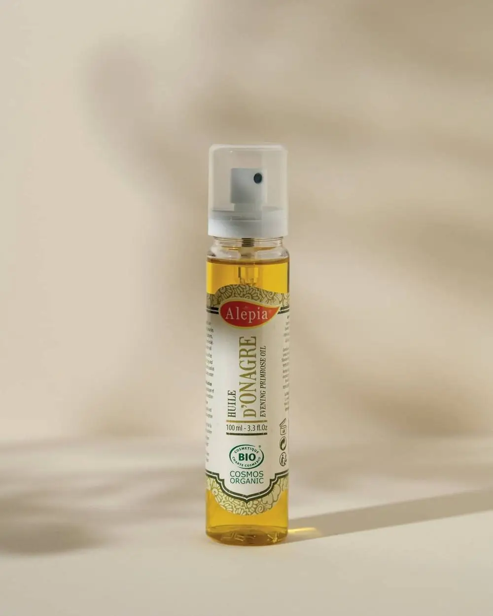 Alepia Huile D'Argan Bio Parfumée à La Rose