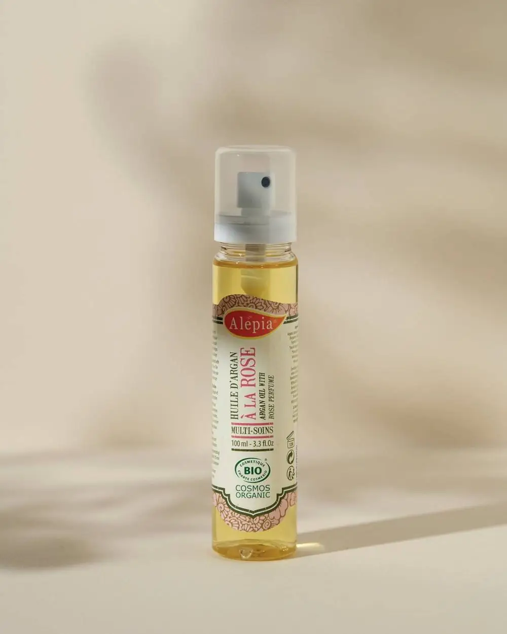 alepia Huile d'Argan Bio parfumée à la Rose