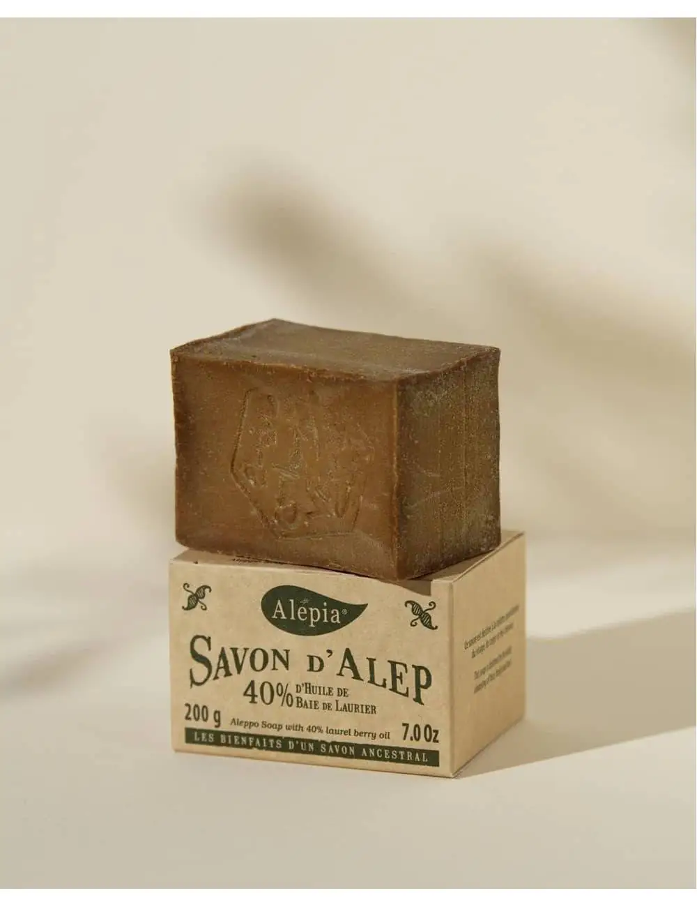 Alepia Savon D'Alep Authentique 40% Laurier