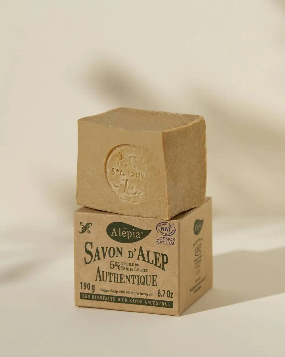 Alepia Savon D'Alep Authentique 40% Laurier (FR)