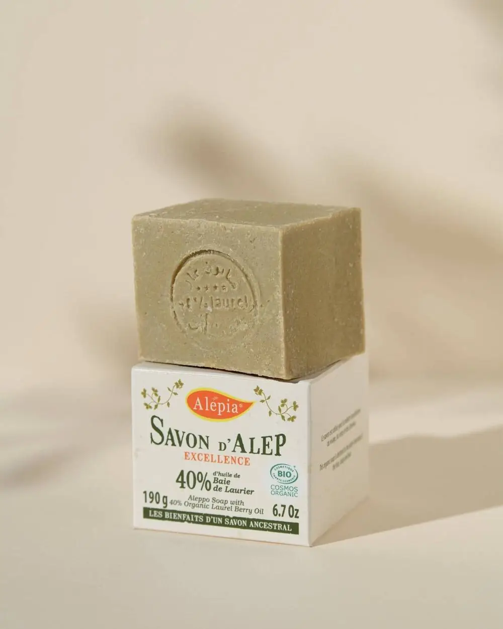 alepia Savon d'Alep Excellence 40% Laurier