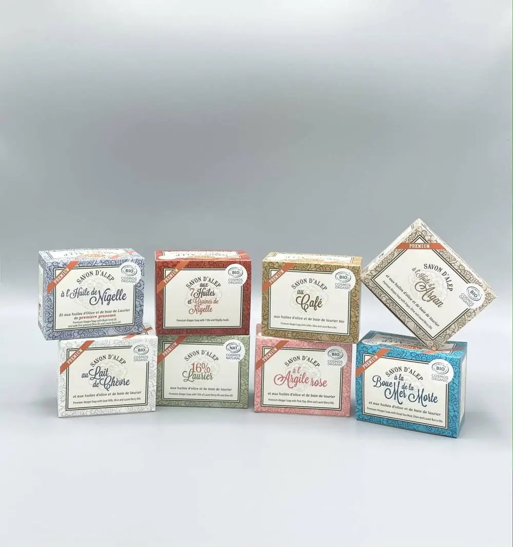 Alepia Savon D'Alep Premium à L'Argile Rose