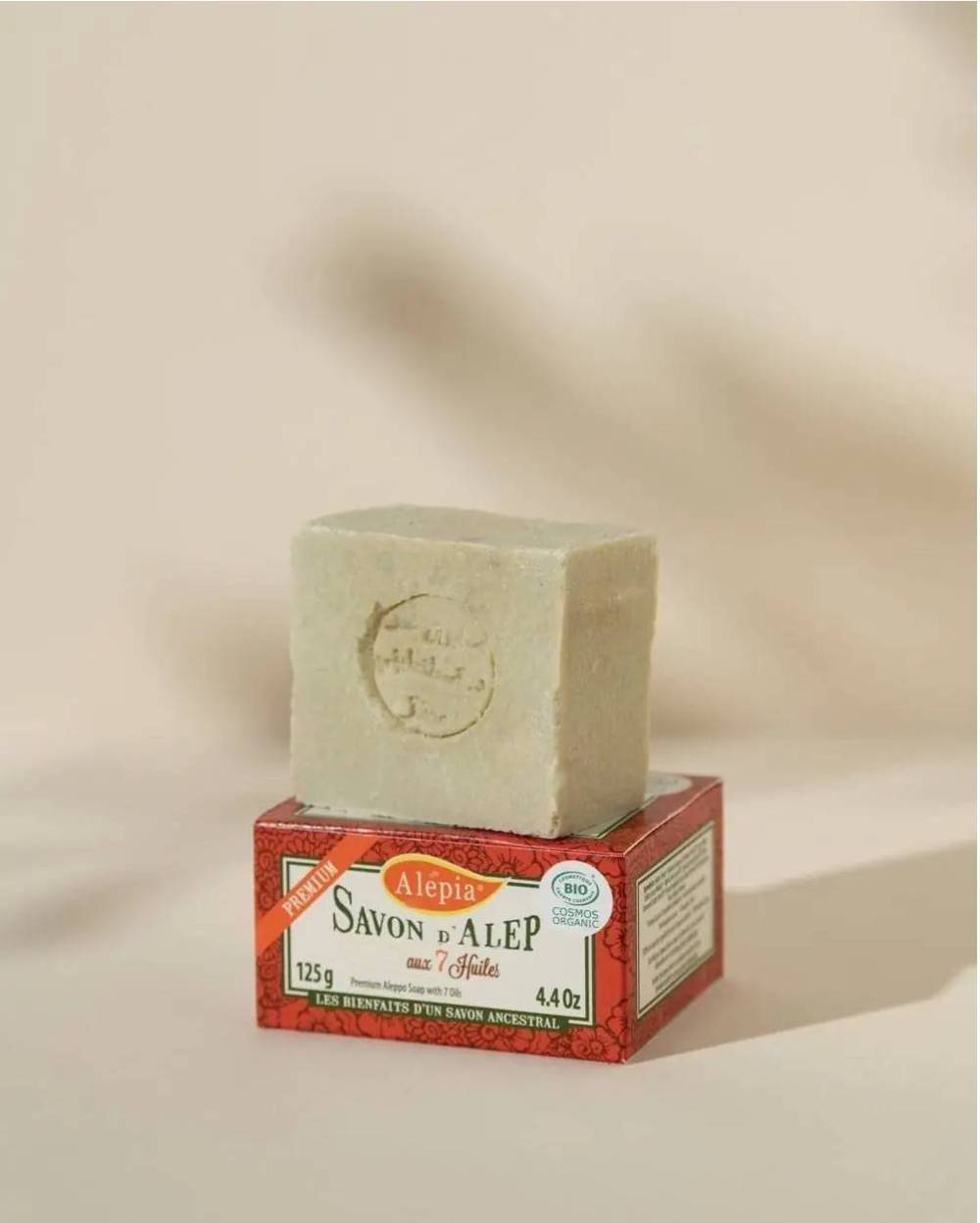 alepia Savon d'Alep Premium aux 7 Huiles
