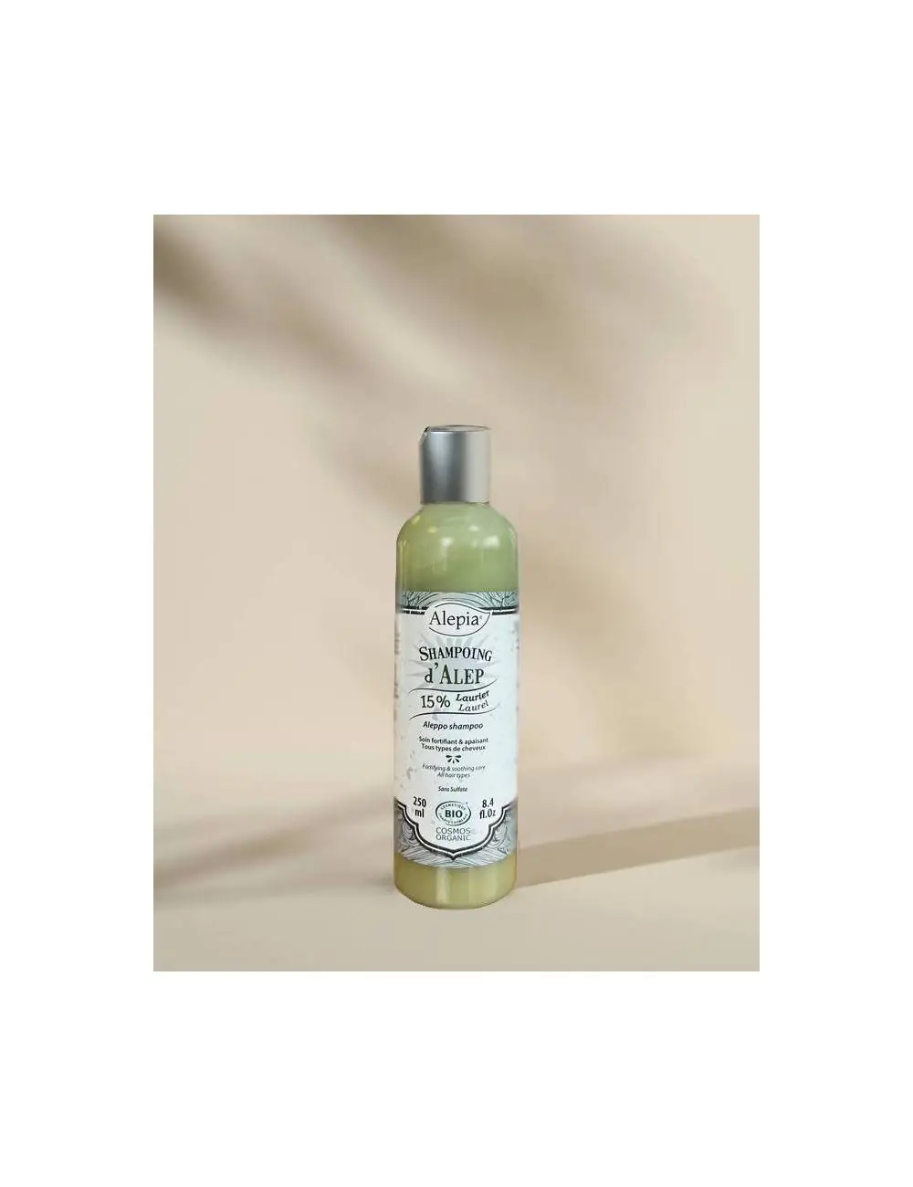 alepia Shampoing d'Alep Bio 15%