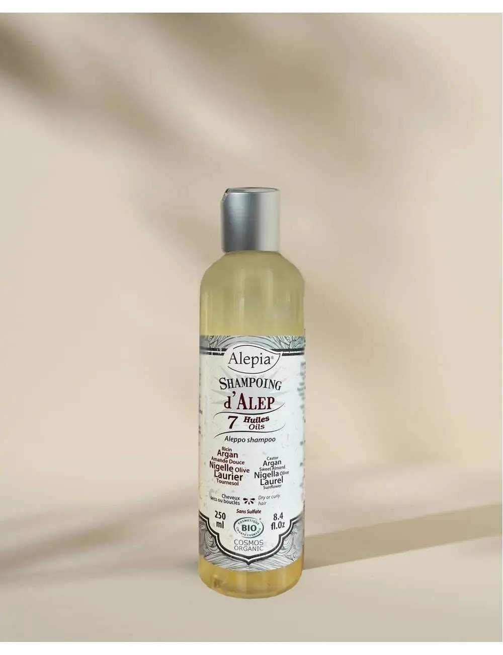 alepia Shampoing d'Alep Bio aux 7 huiles