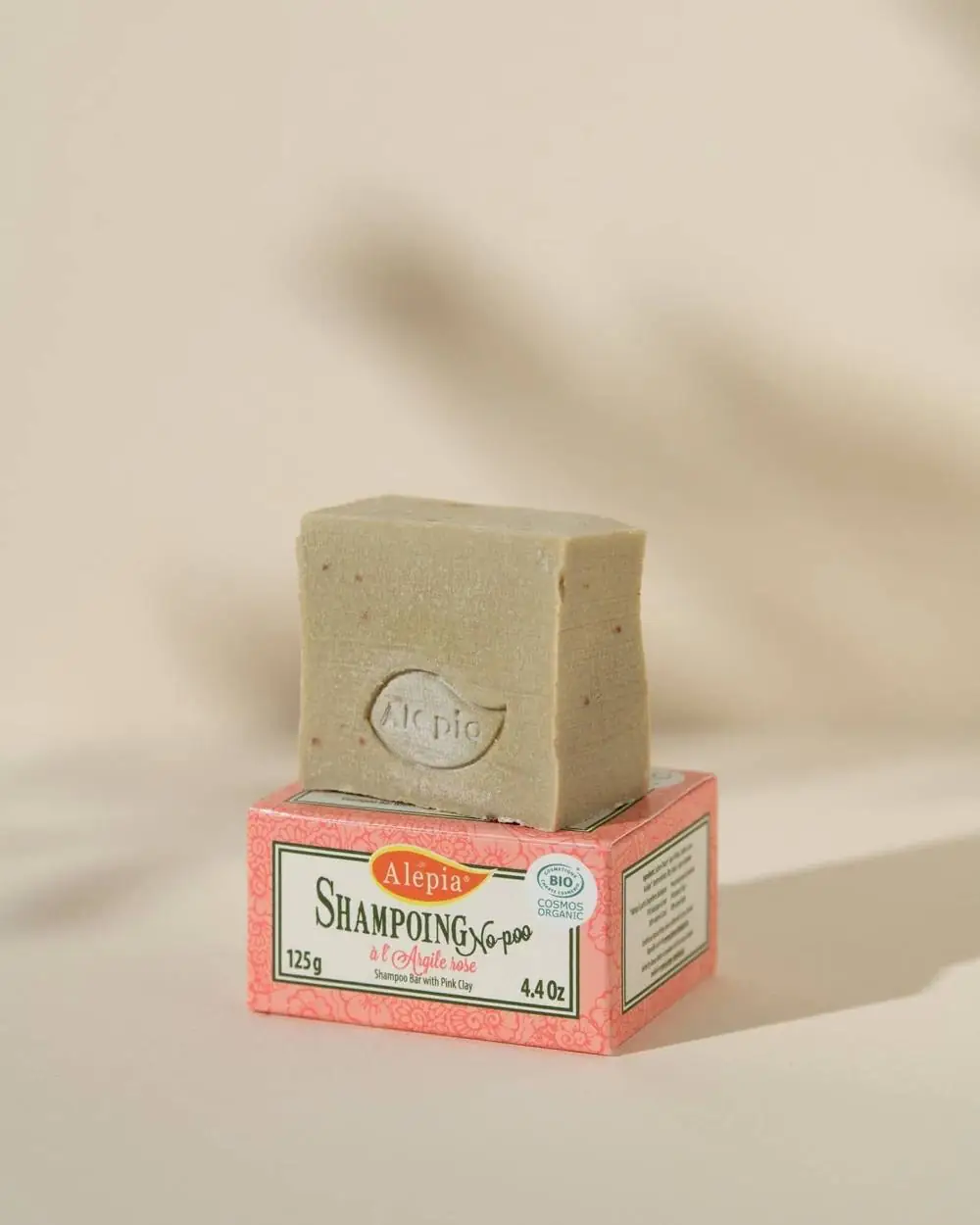 alepia Barre no-poo bio (Shampoing alternatif) à l'Argile rose