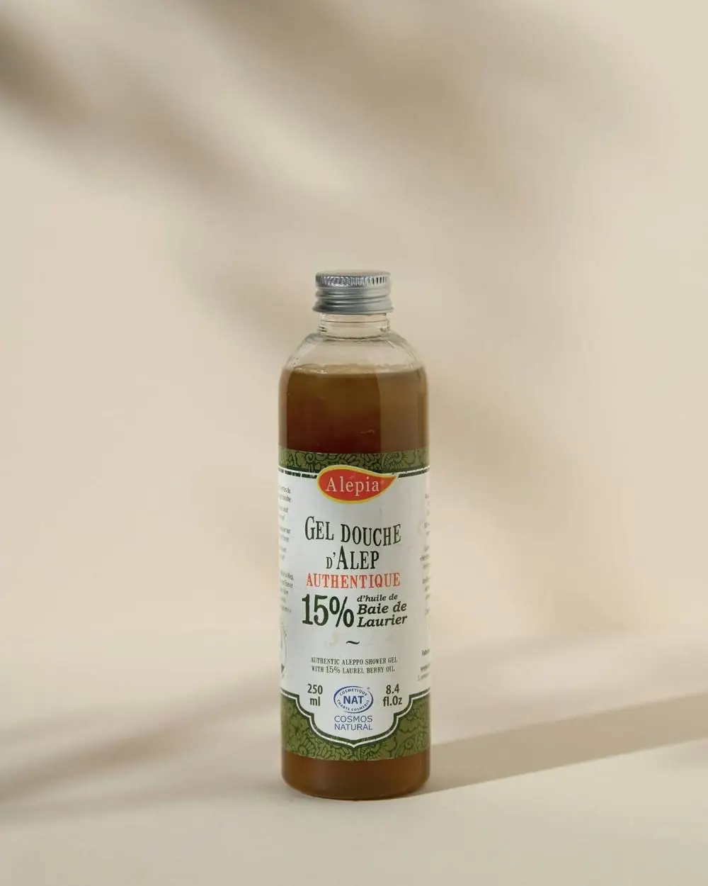 Alepia Gel Douche D'Alep Premium Tradition 1% Laurier