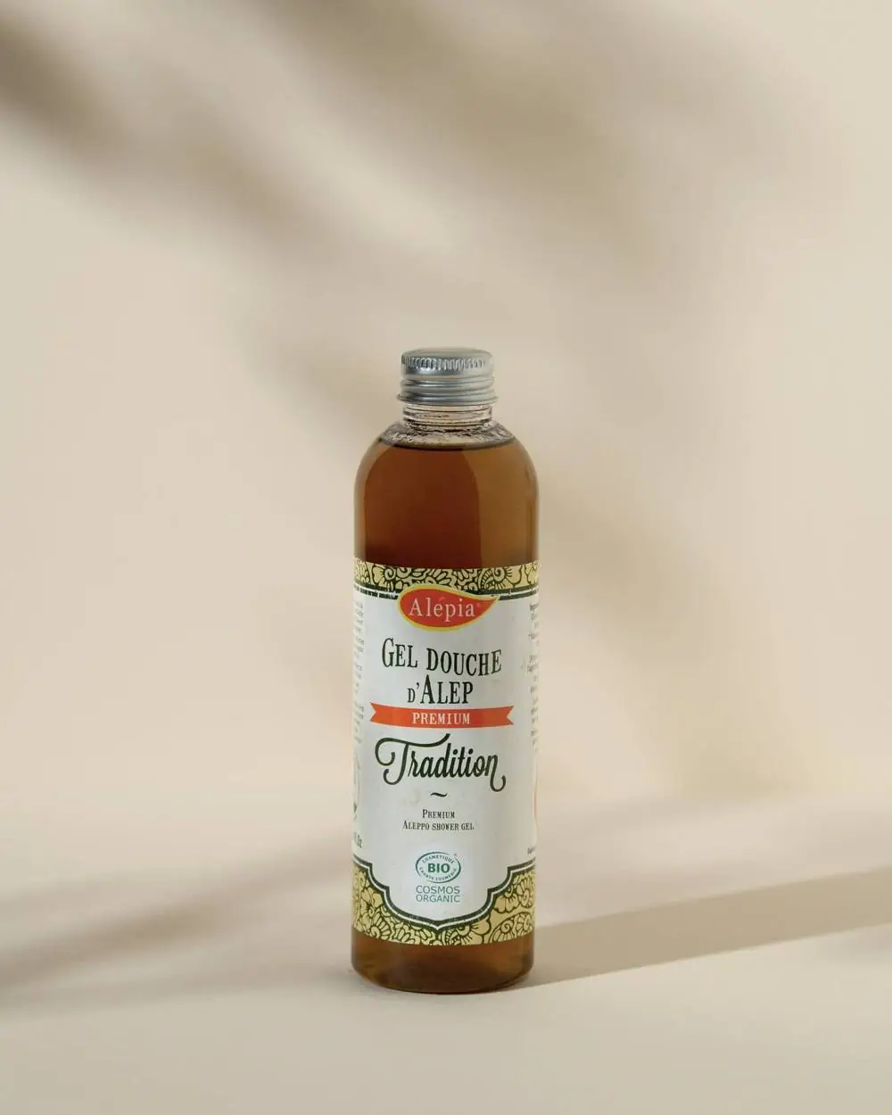 alepia Gel douche d'Alep Premium Tradition 1% Laurier