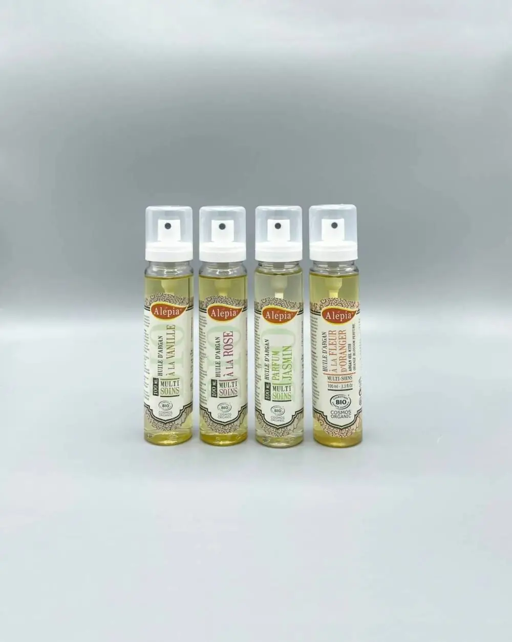 alepia L'assortiment des 4 huiles d'Argan parfumées