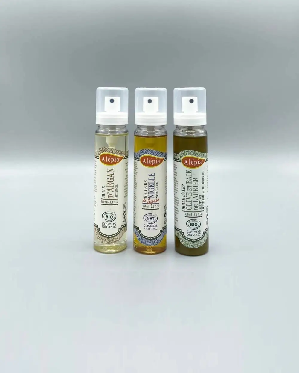 alepia Le pouvoir des 3 huiles : Argan Nigelle et Alep