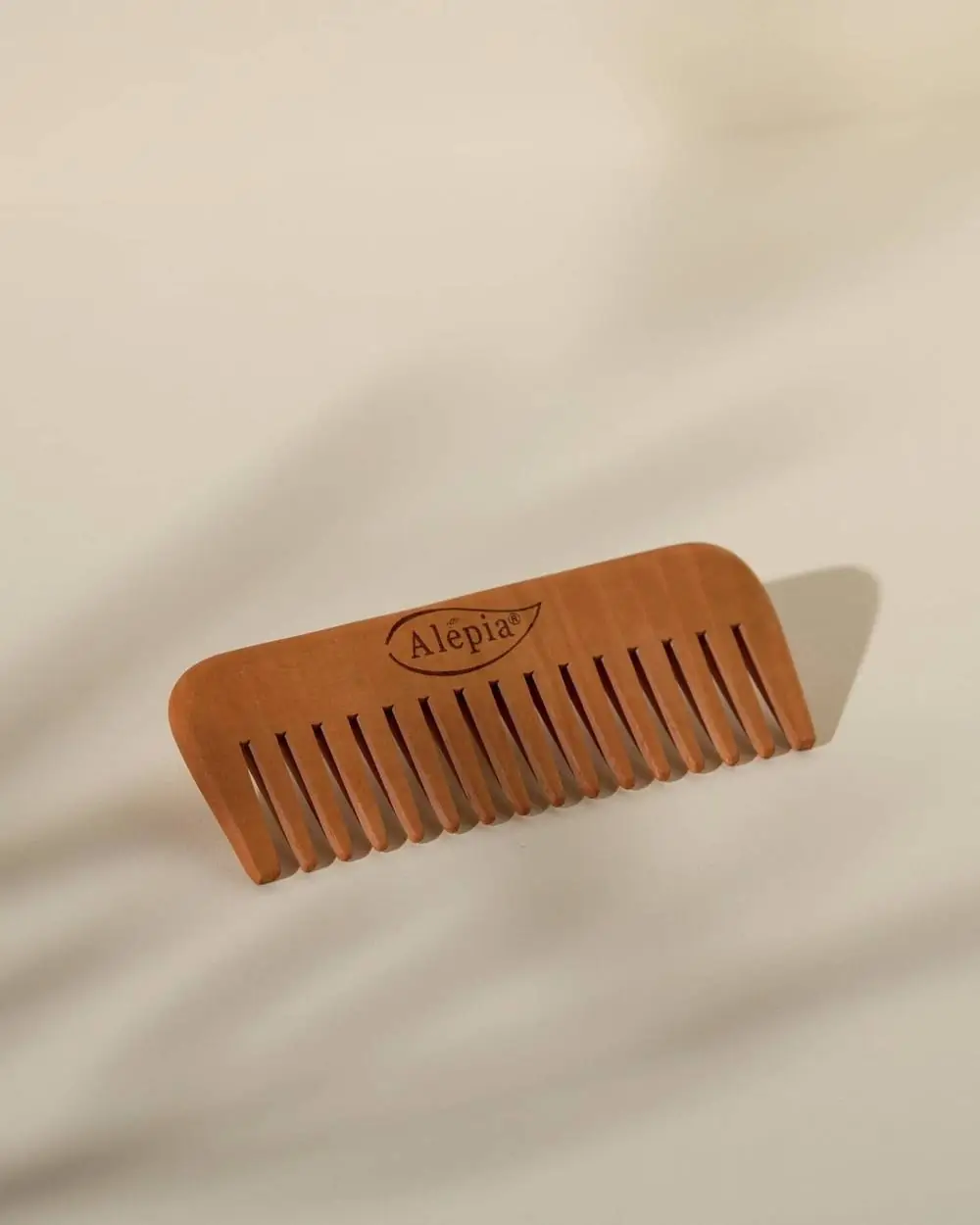 alepia Peigne démêlant en bois de Poirier ultra-lisse