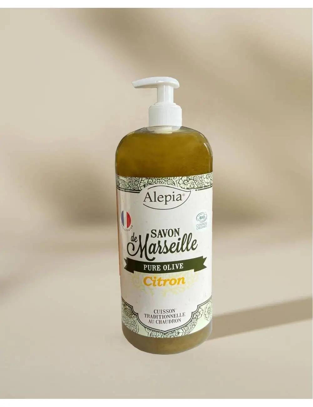 Alepia Savon De Marseille Parfumé à La Verveine - Boîte Métal