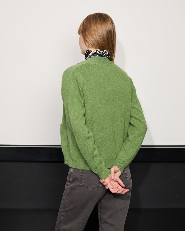 Alexandra Golovanoff Cardigan Granny Vert 17