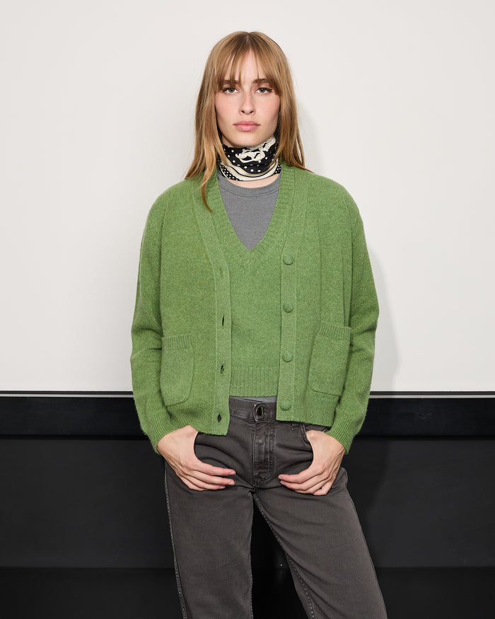alexandra golovanoff Cardigan Granny vert 17
