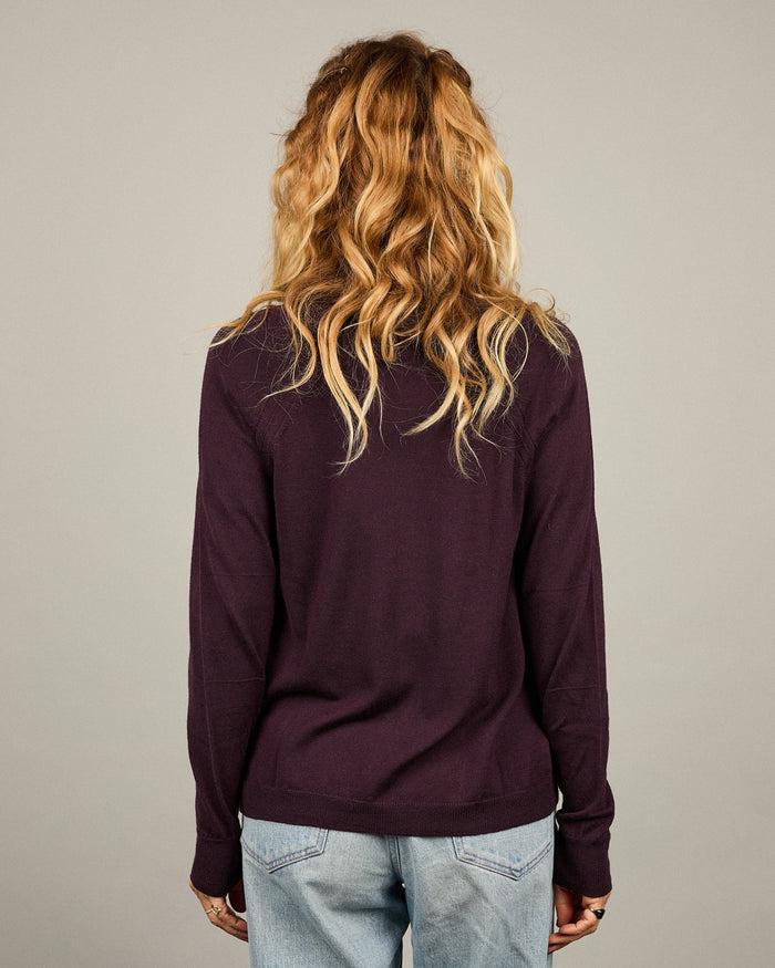 Alexandra Golovanoff Cardigan Julien Rouge Noir 18
