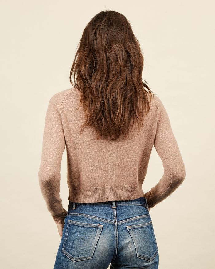 Alexandra Golovanoff Cardigan Mila Beige 15