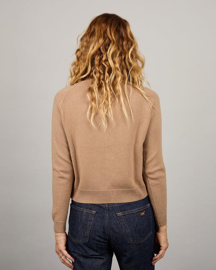 Alexandra Golovanoff Cardigan Mila Beige 17