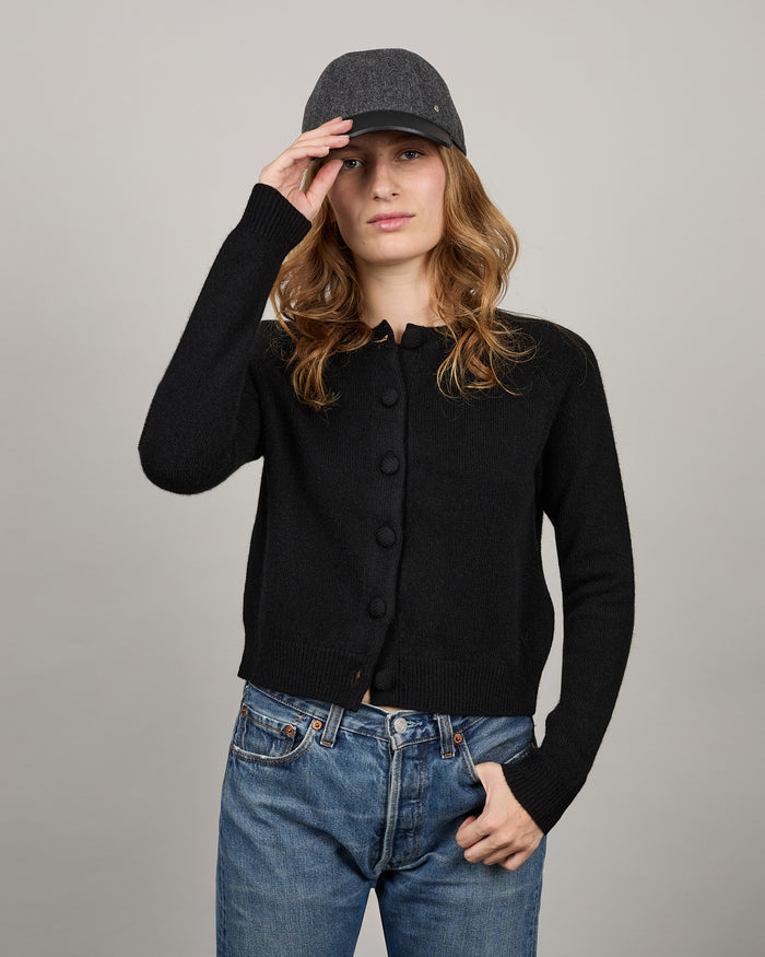 alexandra golovanoff Cardigan Mila black 17