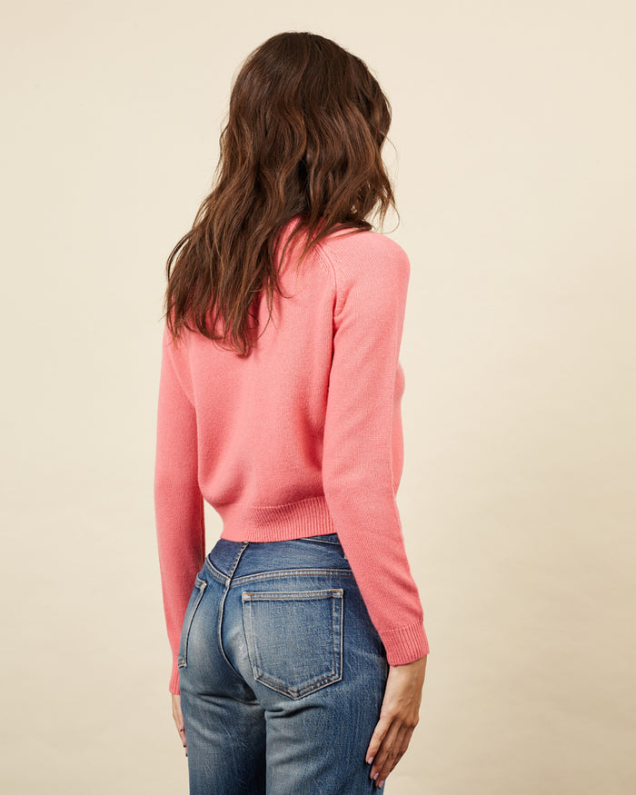 Alexandra Golovanoff Cardigan Mila Blush 15