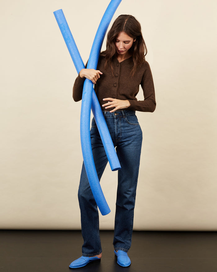 alexandra golovanoff Cardigan Mila brown 15