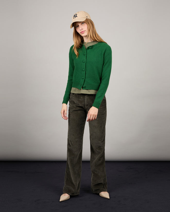 Alexandra Golovanoff Cardigan Mila Green 17